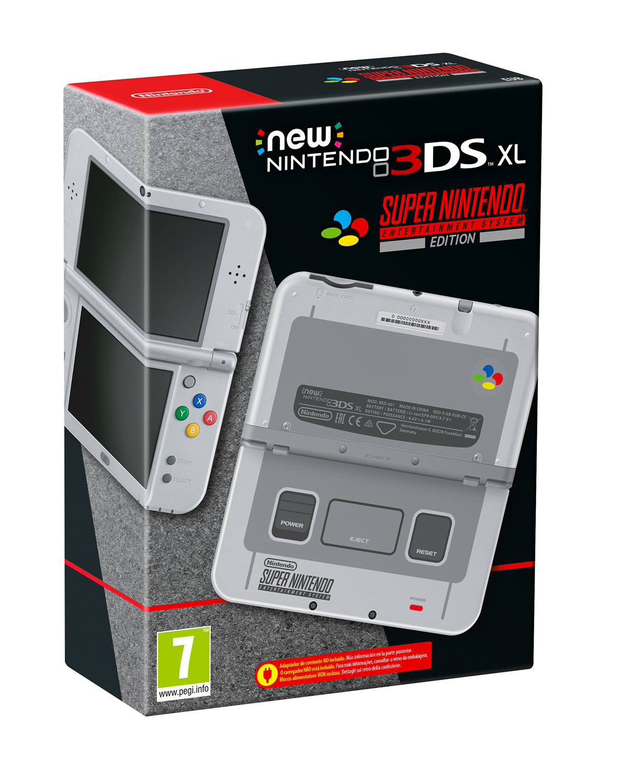 New Nintendo 3DS XL – Super Nintendo Entertainment System Edition