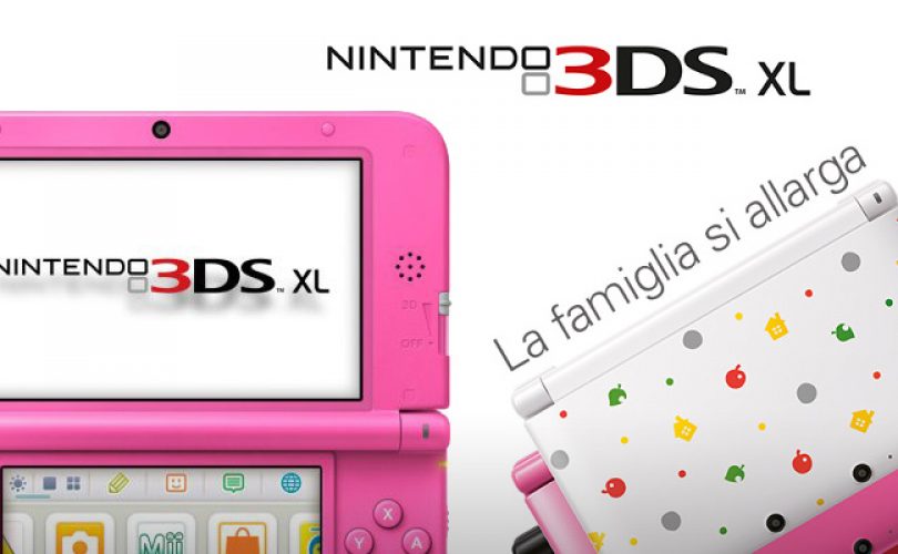 nintendo 3ds xl pink