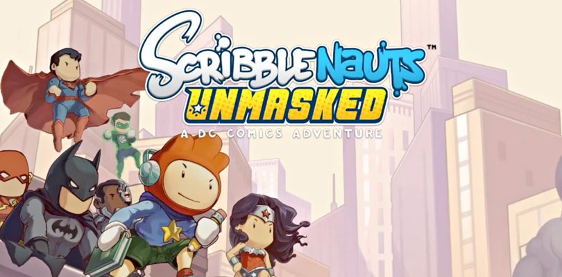 scribblenauts unmasked cover