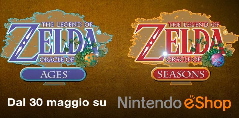 zelda oracle of age oracle of season nintendo 3DS eshop