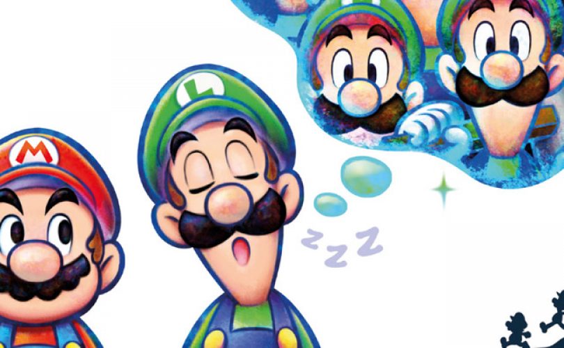 mario and luigi dream team bros cover