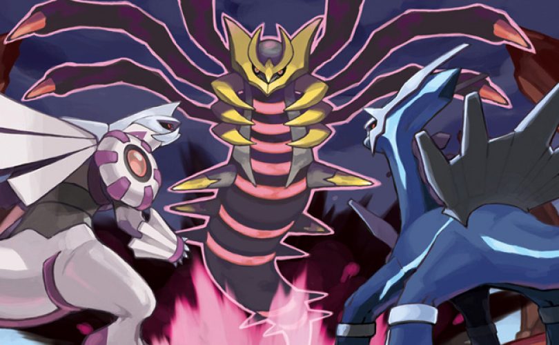 dialga palkia giratina pokemon cover