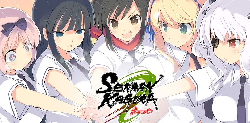 senran kagura burst recensione cover