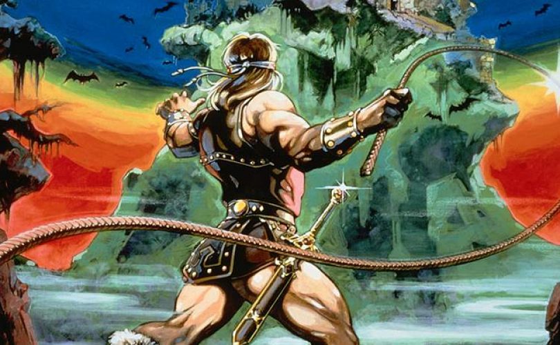 castlevania nes cover