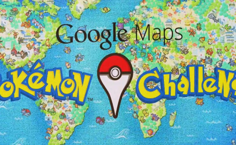 google maps pokemon challenge