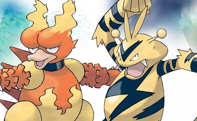 pokemon xy magmar electabuzz cover