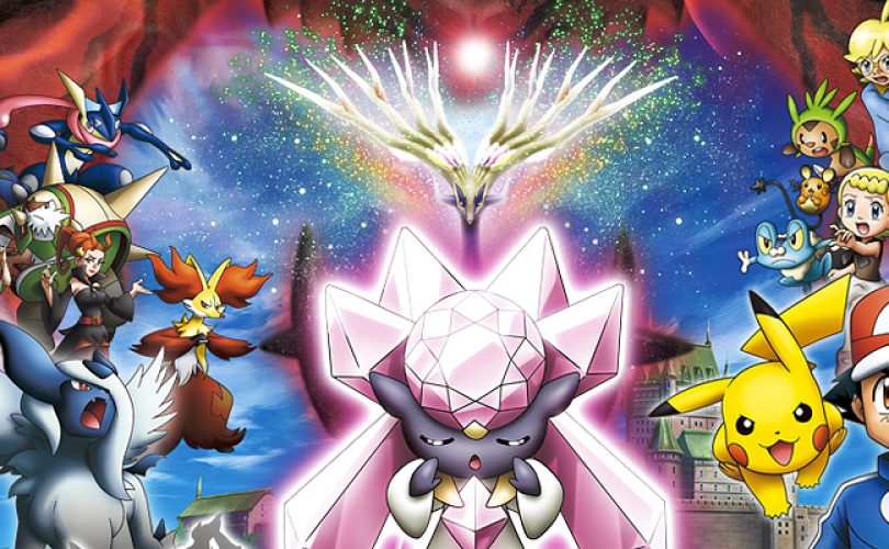pokemon xy the movie diancie cover