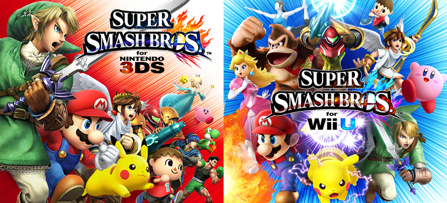 super smash bros wii u 3DS characters cover