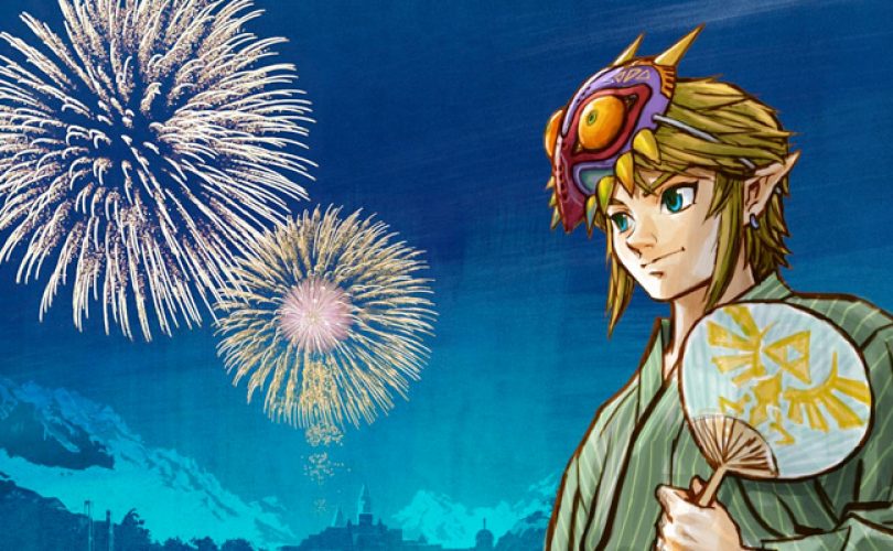 zelda majora mask link japan cover
