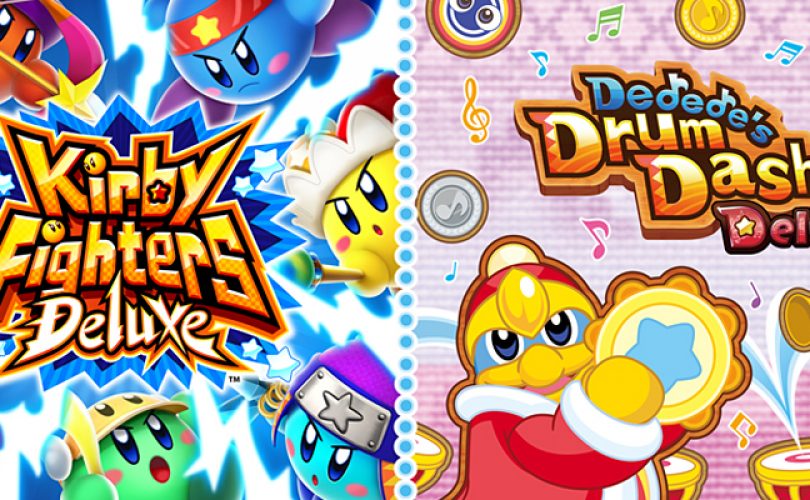 Trailer di lancio per Kirby Fighters Deluxe e Dedede’s Drum Dash Deluxe