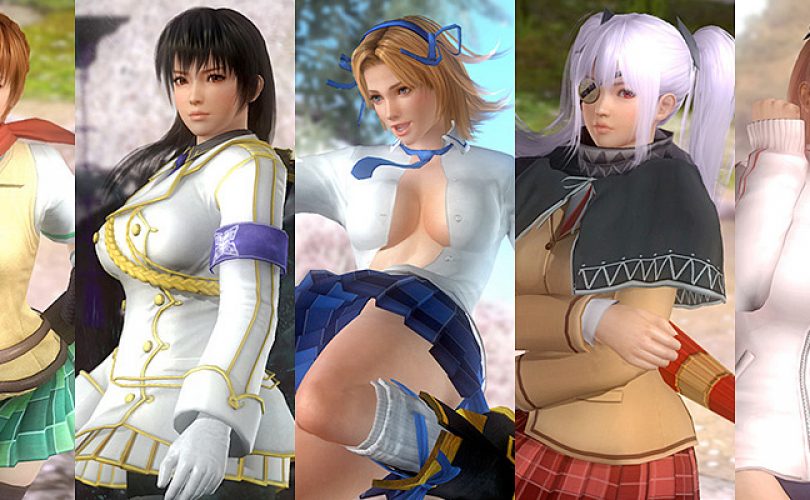 DEAD OR ALIVE 5 Last Round: disponibili in Europa i costumi di SENRAN KAGURA