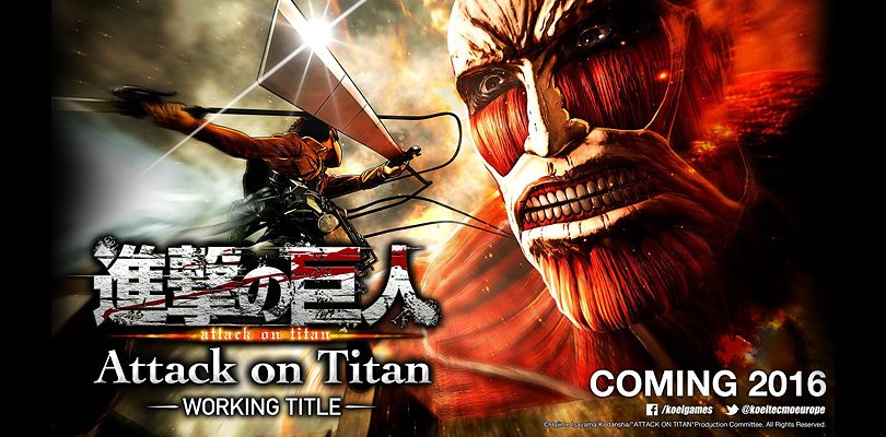 Attack on Titan è il nuovo titolo KOEI TECMO Games