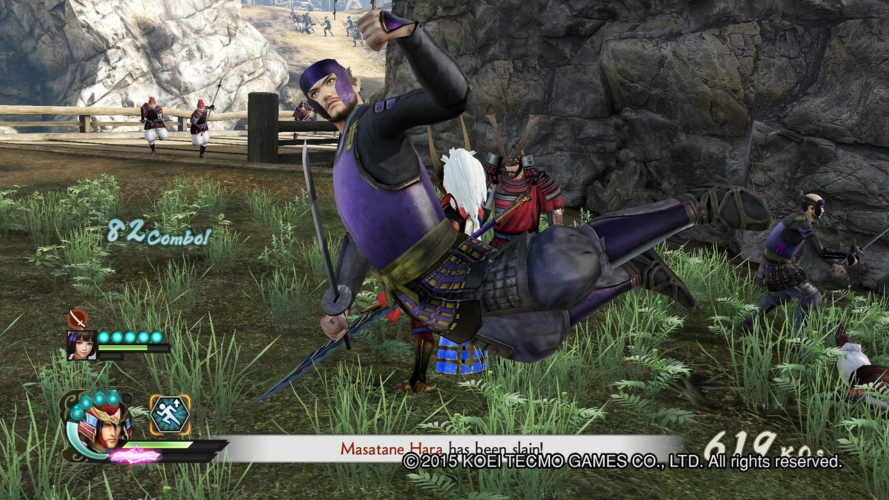 Photobombing level: Samurai