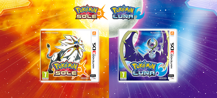 Pokémon Sole e Luna / Solgaleo e Lunala