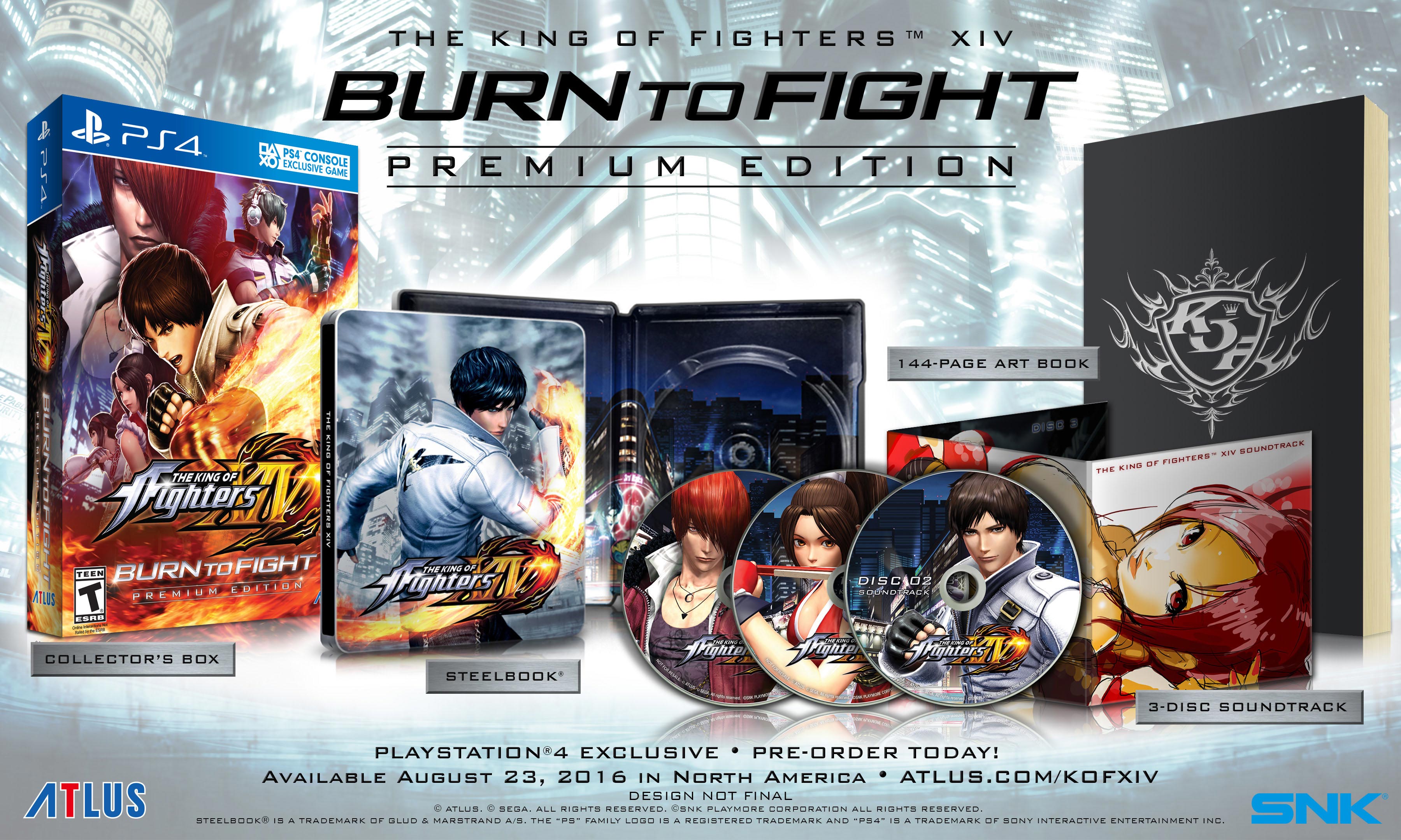 THE KING OF FIGHTERS XIV Burn to Fight Premium Edition