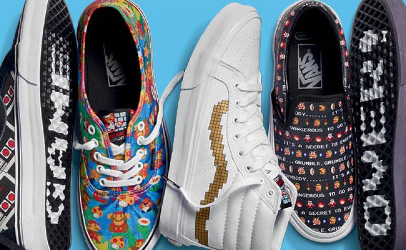 Vans x Nintendo: arrivano le scarpe di Mario, Zelda e Donkey Kong