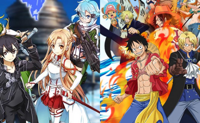 Sword Art Online: Memory Defrag & ONE PIECE THOUSAND STORM