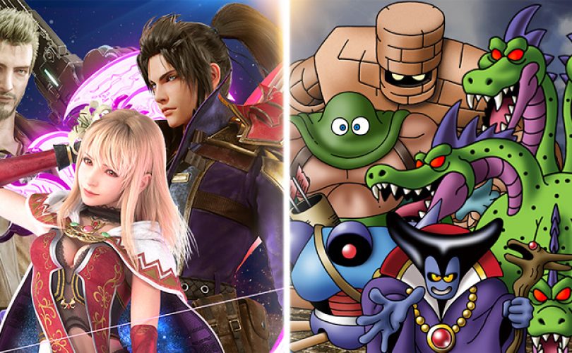 FINAL FANTASY BRAVE EXVIUS incontra DRAGON QUEST XI