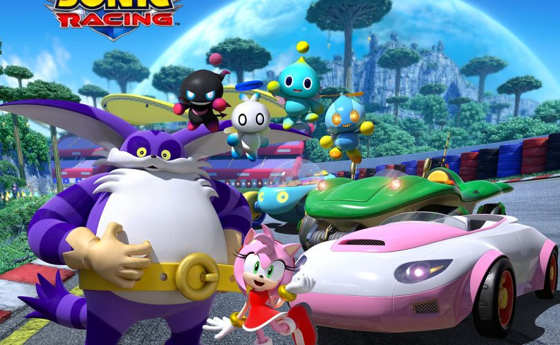 Team Sonic Racing accoglie Amy Rose, Big the Cat e quattro Chao