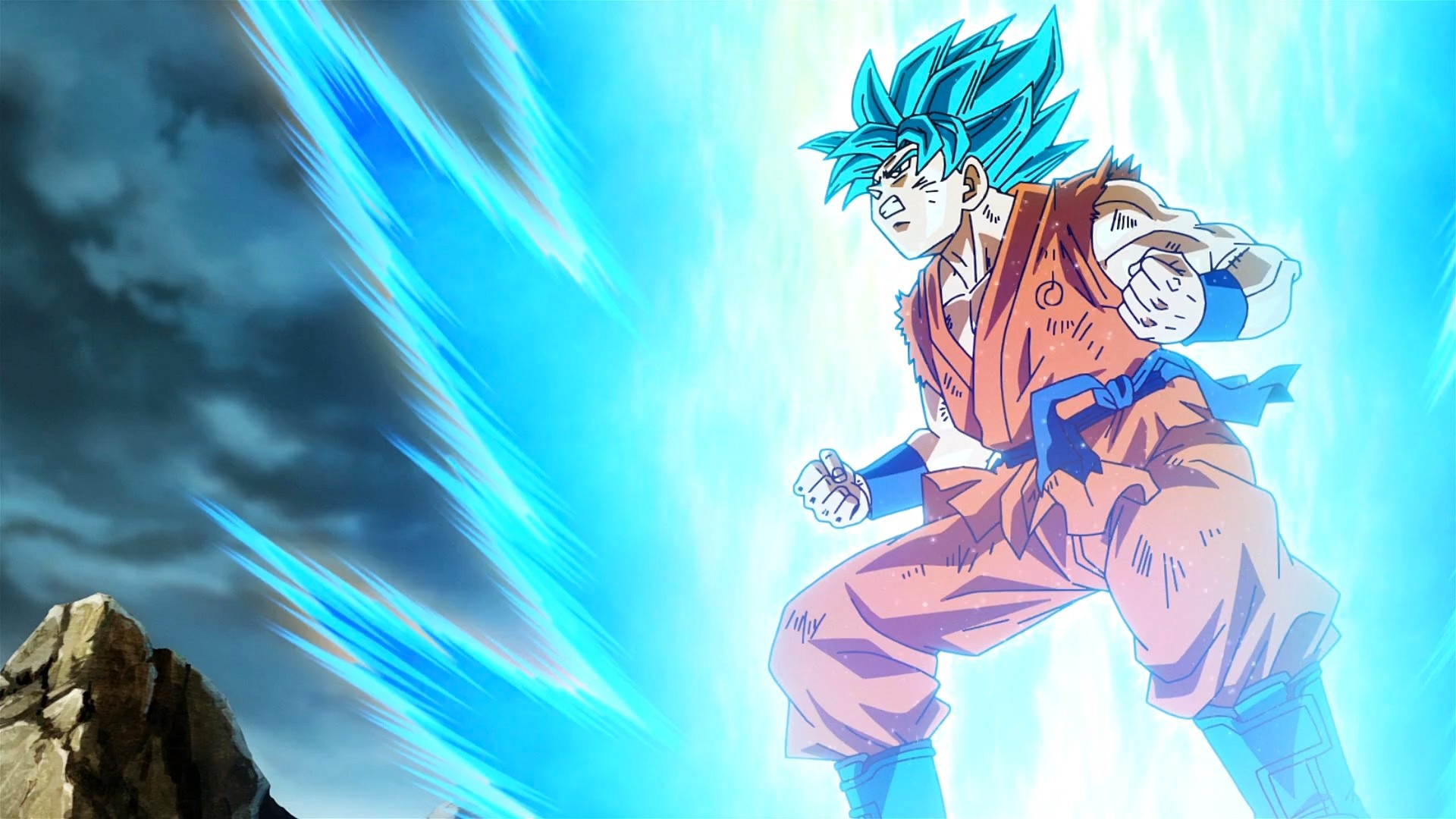 JUMP FORCE accoglie Goku Super Saiyan Blue