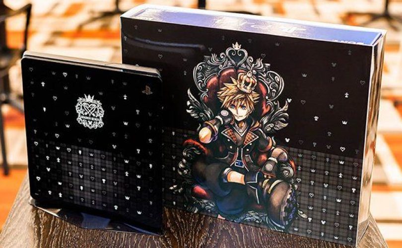 La PlayStation 4 KINGDOM HEARTS III Edition si mostra in tutto il suo splendore
