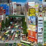 Akihabara ricreata in miniatura