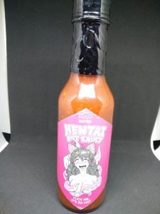Hentai Hot Sauce, la bottiglia