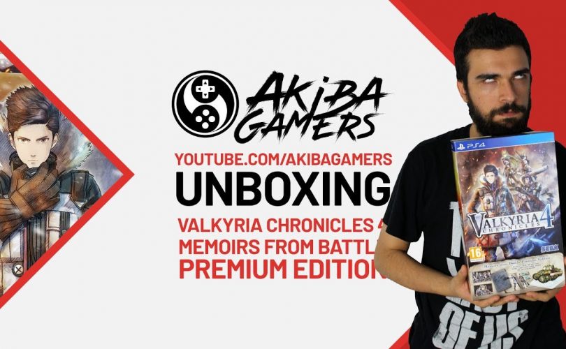VIDEO – Valkyria Chronicles 4: Memoirs from Battle Premium Edition UNBOXING