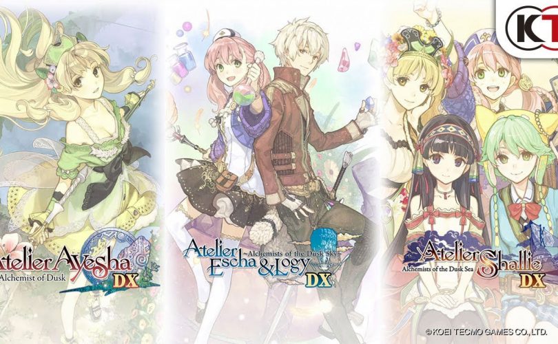 Atelier Dusk Trilogy Deluxe Pack annunciato da GUST