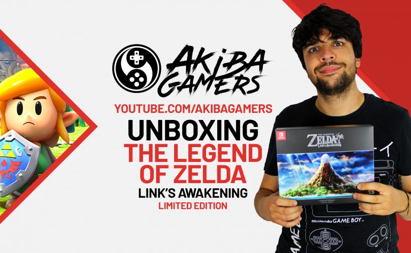 VIDEO – The Legend of Zelda: Link’s Awakening UNBOXING