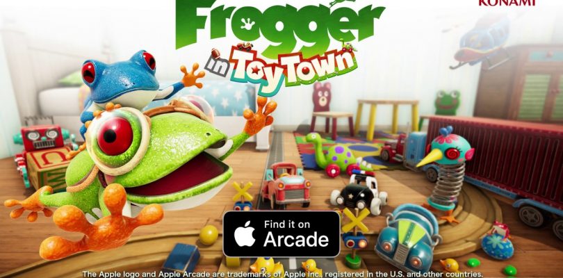 Frogger in Toy Town disponibile su Apple Arcade
