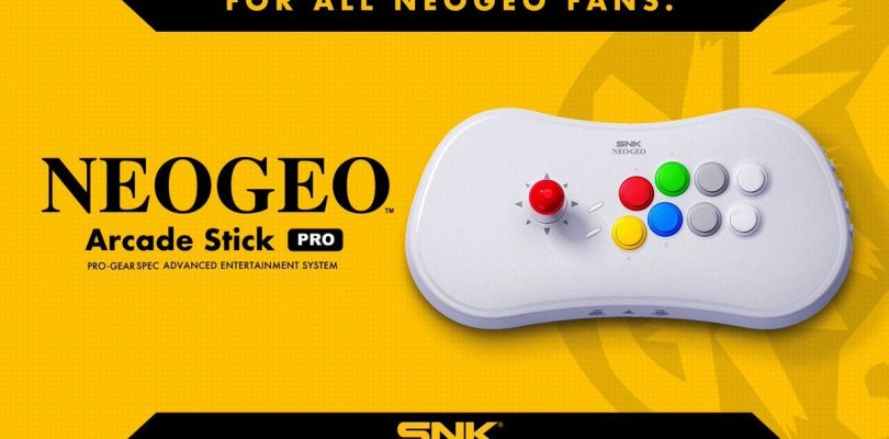 NEOGEO Arcade Stick Pro arriverà in Giappone l’11 novembre