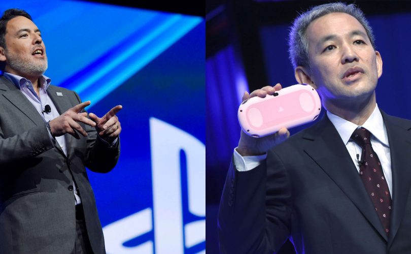 Shawn Layden e Atsushi Morita