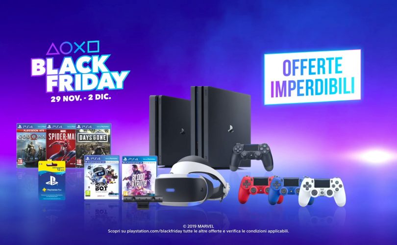 PlayStation: le promozioni del Black Friday 2019