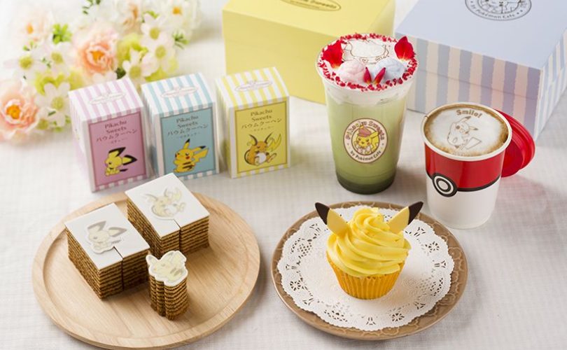 Pikachu Sweets by Pokémon Cafe