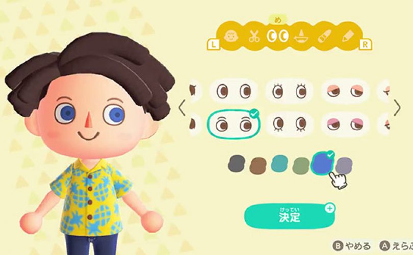 Animal Crossing: New Horizons – Uno sguardo alla personalizzazione dell’avatar