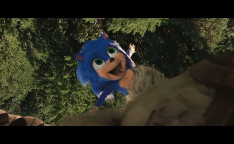 SONIC  – Il Film: ecco la versione originale di Baby Sonic