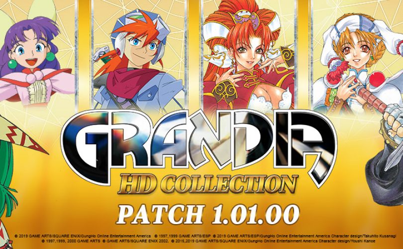 Grandia HD Collection e Remaster si aggiornano alla versione 1.01