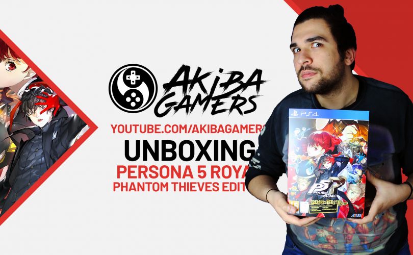 VIDEO – Persona 5 Royal: Phantom Thieves Edition UNBOXING
