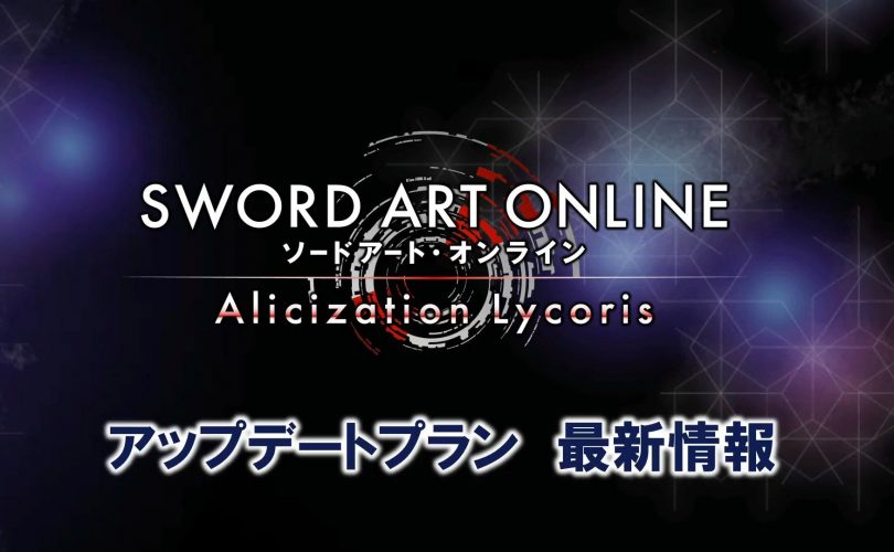 SWORD ART ONLINE Alicization Lycoris: annunciati i contenuti post lancio