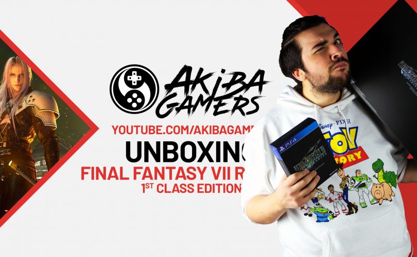 VIDEO – FINAL FANTASY VII REMAKE 1st Class Edition UNBOXING