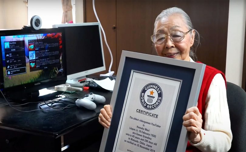 Giappone: Nonna Gamer di 90 anni conquista il Guinness World Record