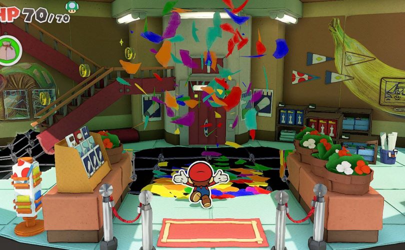 Paper Mario: The Origami King, veri origami e manuale stampabile sul sito ufficiale