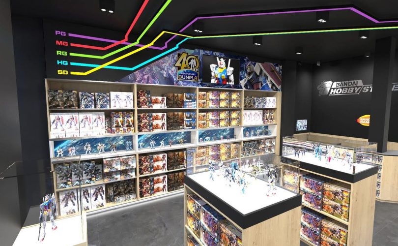 Bandai Hobby Store Paris apre i battenti in Francia