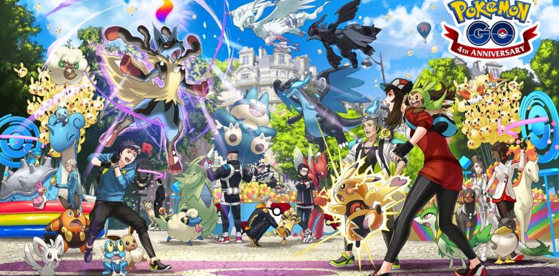 Pokémon GO: svelati i contenuti per il quarto anniversario