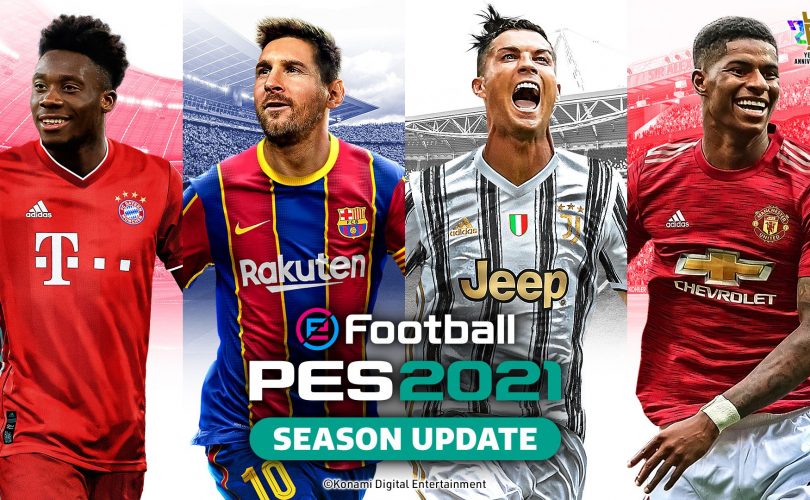 eFootball PES2021 Season Update – Mostrati i campioni della copertina