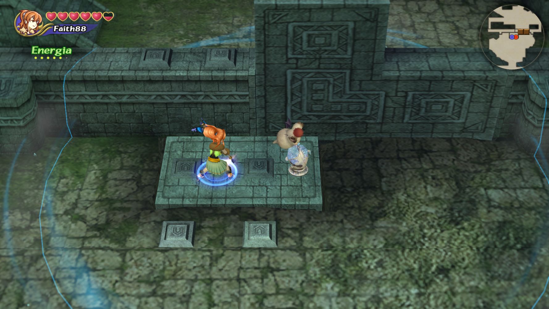 Uno dei puzzle ambientali di FINAL FANTASY CRYSTAL CHRONICLES Remastered Edition