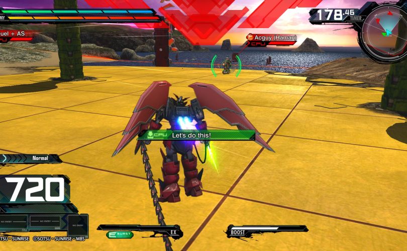 MOBILE SUIT GUNDAM EXTREME VS. MAXIBOOST ON – Arriva l’update 1.06