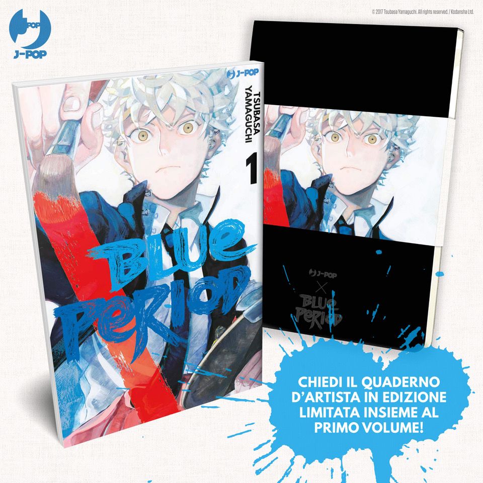 Blue Period: il manga di Tsubasa Yamaguchi arriva in Italia