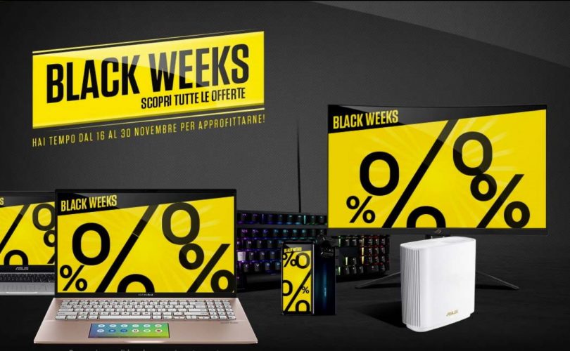 ASUS promozione black weeks